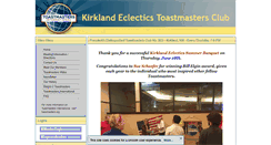 Desktop Screenshot of kirklandeclectics.org